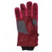 Детские перчатки 80-бордовый-розовый