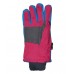 Детские перчатки 81-розовый-голубой