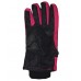 Детские перчатки 82-черный-розовый